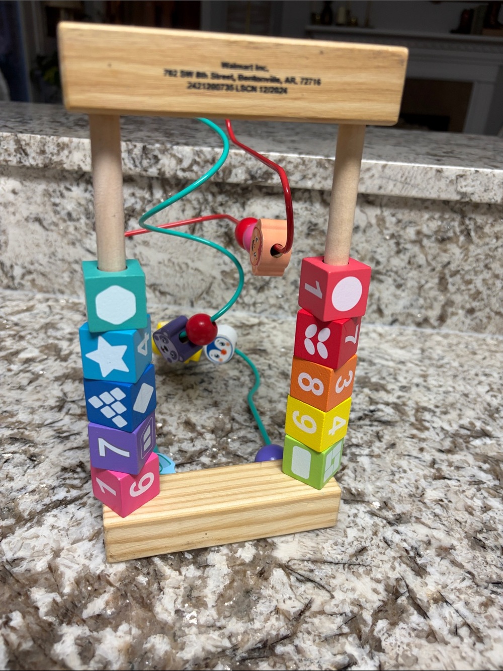 Spark Create Imagine Wooden Bead Maze Toy - Picture 4 of 5